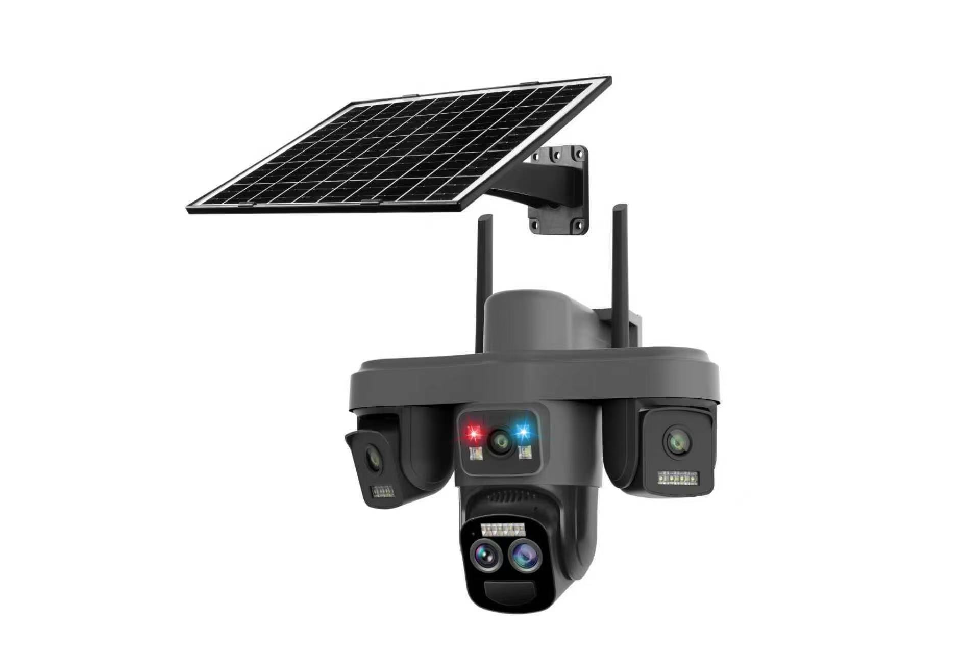 دوربین مینی اسپیددام 4 لنز زوم دار سولار خورشیدی سیمکارتی 10X زوم پهبادی OKAM PRO TZ8