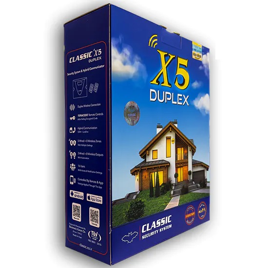 دزدگیر اماکن کلاسیکX5 DUPLEX