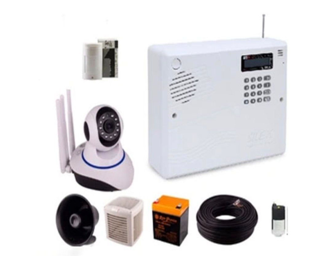 سیستم دزدگیر سیم کارتی سایلکس مدل SG8-4CH + PT380