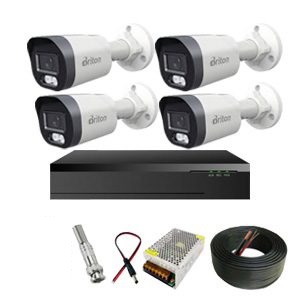 پکیج 4 عددی دوربین مداربسته برایتون مدل UVC222B49M2-C
