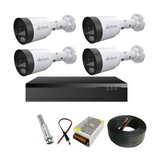 پکیج 4 عددی دوربین مداربسته برایتون مدل UVC101B1AR-L