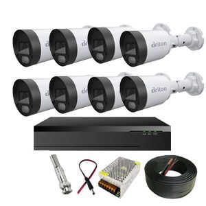 پکیج 8 عددی دوربین مداربسته برایتون مدل UVC101B1AR-L