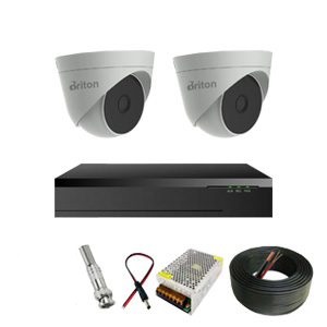 پکیج 2 عددی دوربین مداربسته برایتون مدل UVC222T43P2-MC