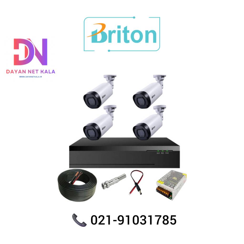 پکیج ۴ عددی دوربین مداربسته برایتون مدل UVC94B29R