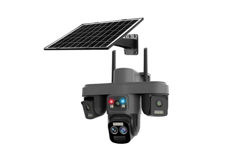 دوربین مینی اسپیددام 4 لنز زوم دار سولار خورشیدی سیمکارتی 10X زوم پهبادی OKAM PRO TZ8 سرور داخلی