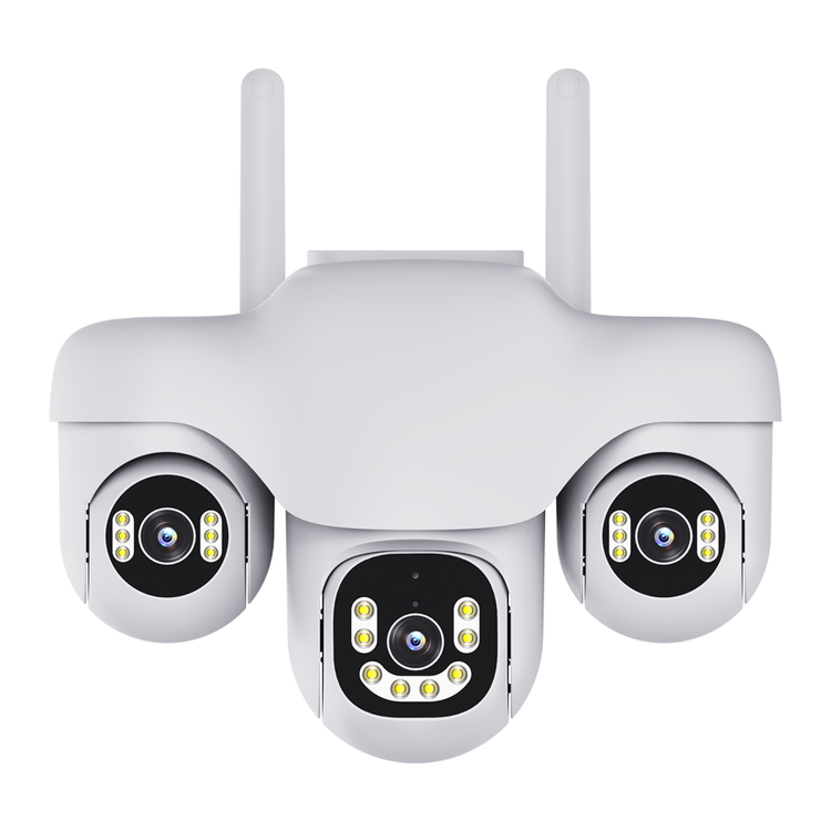 دوربین سیمکارتی ۳ لنز SC31-4G رزولوشن 15 مگا پیکسل(هر سه لنز موتوردار دار و قابلیت چرخش از داخل برنامه می باشد) V380 PRO