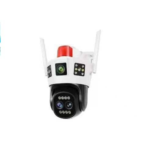 دوربین مداربسته سه لنز سیمکارتی مدل SD40-4G(سفید) 10X زوم اپتیکال بدون محدودیت در اپراتور با سرعت بالا ( اپلیکیشن O-KAM PRO ) سرور داخلی