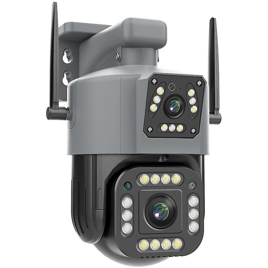 دوربین مداربسته سیمکارتی دولنز تحت شبکه مدل SF4-SIMCARD 4G DUAL LENS PRO