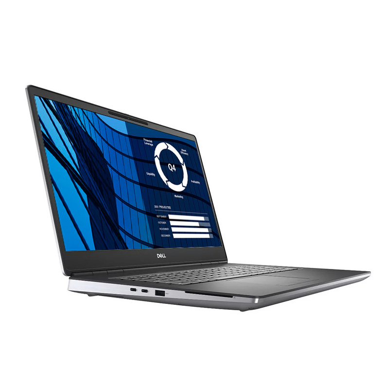 خرید لپ تاپ گرافیک دار Dell Precision 7750 - پردازنده i7 10850H - رم 32GB - هارد 512GB SSD M.2 - گرافیک Quadro 6GB / Quadro 16GB - نمایشگر 17.3 اینچ با کیفیت FHD - دارای پورت HDMI ،Mini Display - کیبورد با نور پس زمینه (opt) - حسگر اثر انگشت (opt)