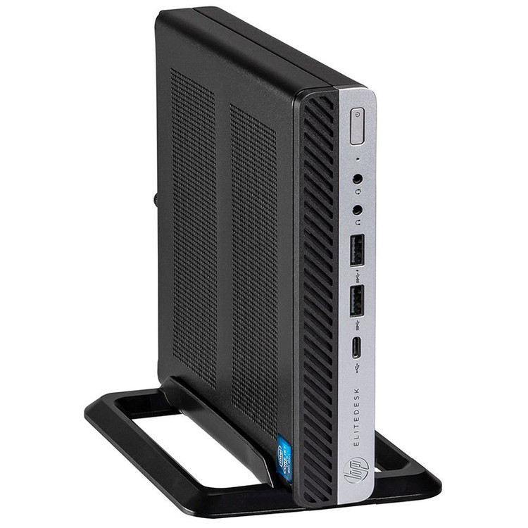 خرید کیس استوک HP EliteDesk 800 / 600 G4 سایز تاینی - پردازنده i5 8500T- کش 9 مگابایت - 6 هسته - 6 رشته - رم 8GB - هارد 256GB SSD - دارای پورت USB 3.0 ، USB-C ، Display