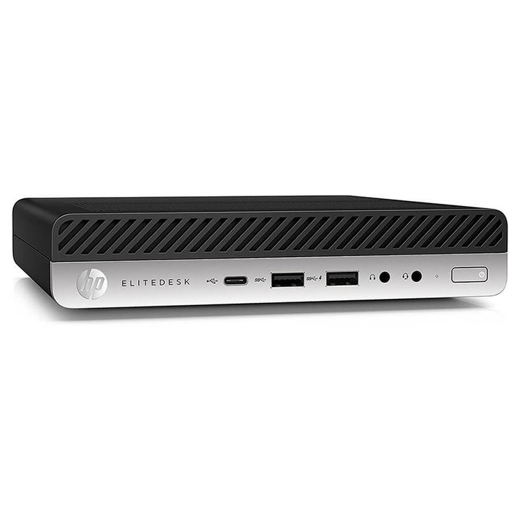 خرید کیس استوک HP EliteDesk 800 / 600 G4 سایز تاینی - پردازنده i5 8500T- کش 9 مگابایت - 6 هسته - 6 رشته - رم 8GB - هارد 256GB SSD - دارای پورت USB 3.0 ، USB-C ، Display