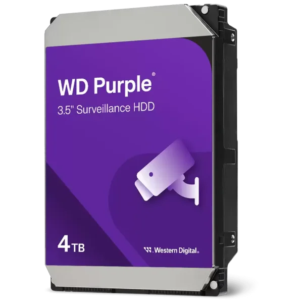 هارد اینترنال وسترن دیجیتال مدل Purple ظرفیت 4 ترابایت