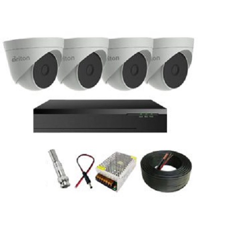 پکیج 4 عددی دوربین مداربسته برایتون مدل UVC232T43P2-M